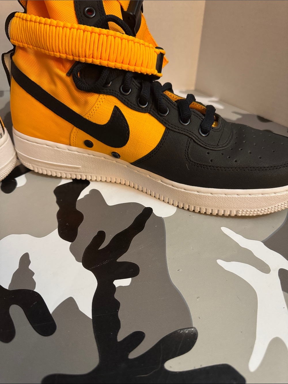 Nike Black and Yellow High-Top Sneakers legit - Picture 12 of 14